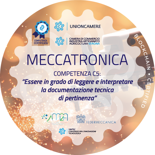 Meccatronica - COMPETENZA C5:  “Essere in grado di leggere e interpretare la documentazione tecnica di pertinenza”